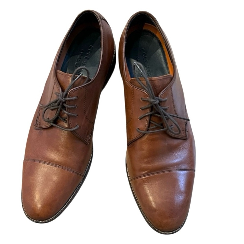 Cole Haan Brown Classic Leather Oxfords Size 10.5